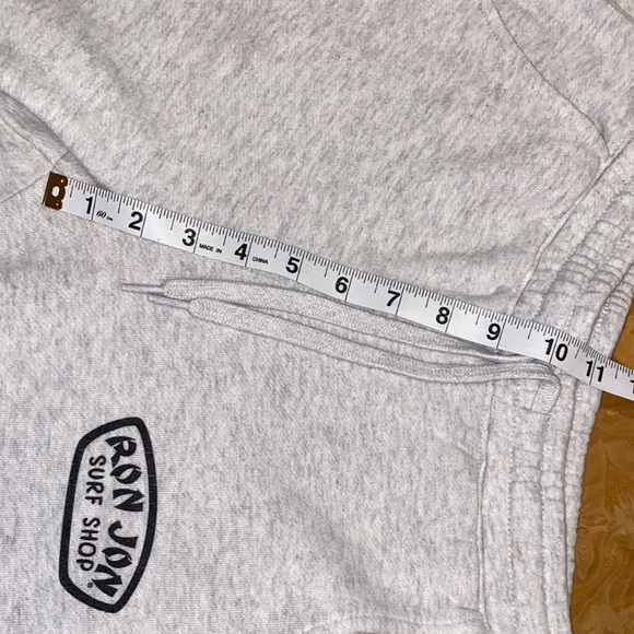 Ron Jon Surf Shop Gray Joggers Sweatpants with Drawstring Size XS - Picture 6 of 13
